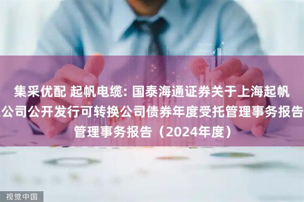 集采优配 起帆电缆: 国泰海通证券关于上海起帆电缆股份有限公司公开发行可转换公司债券年度受托管理事务报告(2024年度)