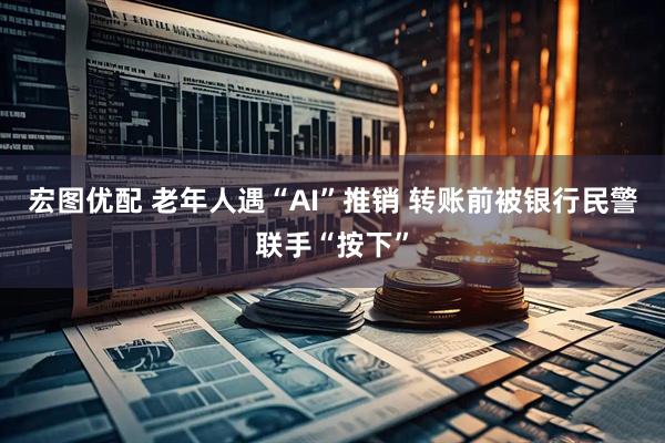 宏图优配 老年人遇“AI”推销 转账前被银行民警联手“按下”